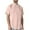 hgg130-Pink, variant on Mens Casual T Shirt Moisture Wicking Performance Texture Solid Color Casual Short Sleeved Round Neck Shirts Short Sleeve Casual Basic Tee