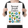 thumbnail image 2 of Personal Growth Creators Wall Art - Personal Growth Enthusiast - 13x19 Poster Print, 2 of 4