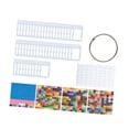 thumbnail image 2 of HILABEE 50 Pieces Rhinestones Storage Bag Small Beads Organizer Multipurpose Packaging Pouch Clear Window Container Self Sealing Bags White, 2 of 9