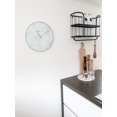 thumbnail image 5 of NEXTIME WALL CLOCK MARBLE - WHITE, 5 of 7