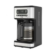 Mr. Coffee 14 Cup Programmable Coffee Maker, Stainless Steel