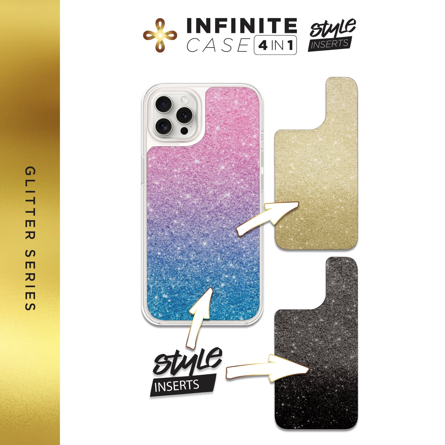 Liquipel Infinite Case - iPhone 13 Pro Max - Glitter