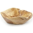 thumbnail image 5 of Wooden Fruit Salad Serving Bowl Hand-Carved Root Bowls Living Room Real Wood Candy Bowl 15-19cm, 5 of 5