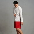 thumbnail image 4 of 9 Dri-Power Tricot Mesh Shorts, 3XL, True Red, 4 of 5