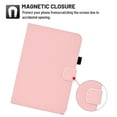 thumbnail image 6 of K-Lion for ipad 10th Gen 10.9" 2022 Folio Flip Case, Slim Lightweight Shockproof PU Leather Stand Magnetic Closure Case Card Slots Auto Wake Sleep Smart Case Cover for iPad 10th Generation,Pink, 6 of 7