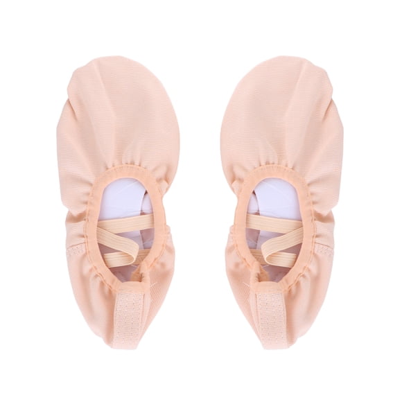 par de zapatos de baile ligeros sin cordones, zapatos de yoga, suela de gimnasio, zapatos de ballet para niños y adultos, talla 37