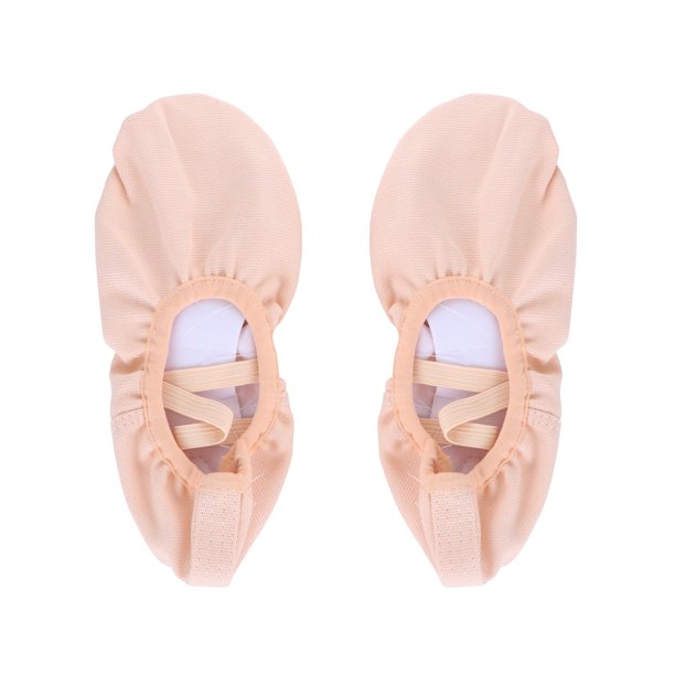 par de zapatos de baile ligeros sin cordones, zapatos de yoga, suela de gimnasio, zapatos de ballet para niños y adultos, talla 37