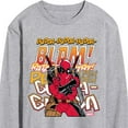 thumbnail image 3 of Marvel Deadpool - Blam - Men's Long Sleeve Graphic T-Shirt, 3 of 5