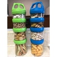 Storage Container For Snacks BeneLabel Portable Stackable Food Storage Containers for Snacks Formula ...