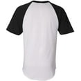 thumbnail image 4 of Baseball Short Sleeve Tee 2.0 3Xl White/Black, 4 of 5