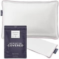 thumbnail image 1 of Lincove Funda Protectora De Almohada De Satén 100% Algodón – Funda De Almohada Con Cremallera – Algodón De Lujo De 500 Hilos – Protector De Almohada Con Cremallera Para Cama Queen 20 X 30, 1 of 5