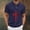 Navy, variant on Mens Waffle Polo Shirts Short Sleeve Moisture Wicking Golf Tennis Polo Casual Shirts with Cross Printed Size 2XL White
