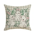 thumbnail image 2 of XGFHYJEH Easter Decoration, Easter Decorations for the Home, Easter Decor, Border New Easter Pillow Set Printed Cushion Living Room Decoration Sofa Pillow Cushion, 2 of 5
