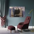 thumbnail image 4 of Arnold Bocklin Painting《 Isle of The Dead》Wall Art Print Canvas Poster Poster Decorative Painting Canvas Wall Art Living Room Posters Bedroom Painting 24x36inch(60x90cm), 4 of 6