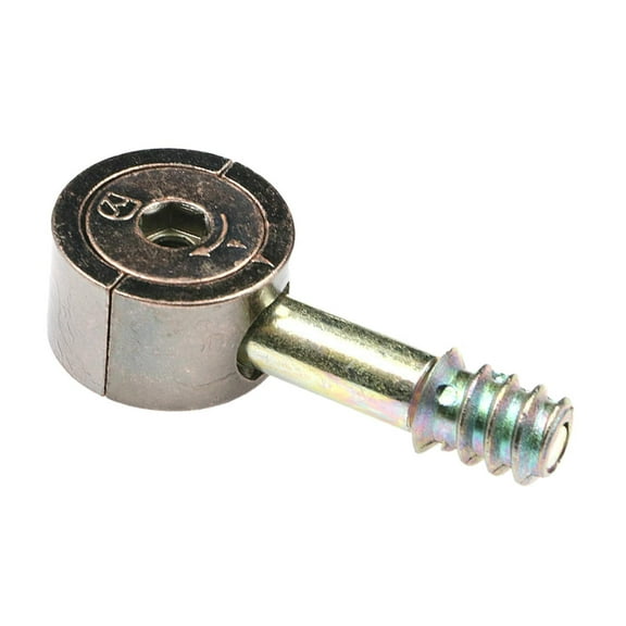 yotijay Furniture Fastening Connector Furniture cam Lock Fastener for Tables Bedroom 2.5cmx5.7cm Bronze