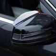thumbnail image 2 of 2PCS Car Rear View Mirror Rain Eyebrows, Bling Crystal Rear View Mirror Rain Visor Guard, Rhinestone Rainproof Car Side Mirror Rain Visor Smoke Cover, Universal for Car, Truck, SUV,Colored Diamonds, 2 of 7