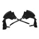 thumbnail image 3 of Hombrera de hombro Hugo Medieval Steampunk Caballero Negro, 3 of 10