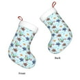 thumbnail image 3 of Balery Turtle Pattern Christmas Stockings with Initials, 18" Large Knit Christmas Stocking,Xmas Stocking for Kids, Holiday and Family Stocking, 3 of 7