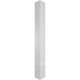 thumbnail image 3 of Ekena Millwork 8"W x 10'H Craftsman Classic Square Non-Tapered Paramount Fretwork Column w/ Crown Capital & Crown Base, 3 of 8