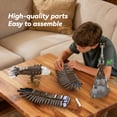 thumbnail image 5 of Bald Eagle Building Block Set 1060PCS, Large American Eagle Model with Display Base, Realistic Animal Sculpture DIY Assembly Kit, Home Office Decor Gift, 5 of 8