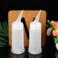 thumbnail image 2 of FELTECHELECTR 5 botellas pulverizadoras portátiles de gran capacidad para peluquería, rellenables, para champú y espray (blanco, 260 ml), 2 of 7