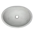 thumbnail image 6 of Eden Bath EB-N005LG Concrete Canoe Vessel Sink - Light Gray, 6 of 6