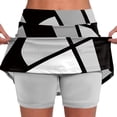 thumbnail image 1 of Cuhas.CA Shorts de Sport Mode pour Femmes, Noir, 5TG, 1 of 9