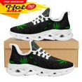 thumbnail image 1 of Zapatillas deportivas INSTANTARTS3D con estampado de hojas verdes de marihuana para mujer, transpirables, con cordones, cómodas, con plataforma,, 1 of 6