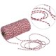thumbnail image 4 of Bienvenido 2 rollos de hilo de algodón de dos tonos DIY, hilo de algodón, cordón para manualidades, envoltura de regalos, cordones para envolver regalos de decoración navideña, 4 of 7
