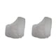 thumbnail image 2 of Soidarity Funda de poliéster para asiento de barco, portátil, plegable, reutilizable, lavable, cuerda elástica desmontable, barcos de pesca, funda Blanco 2piezas Soidarity CBP347309, 2 of 5