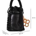 thumbnail image 5 of BOLSA MUJER JAIME IBIZA JI 2838 NEGRO, 5 of 5
