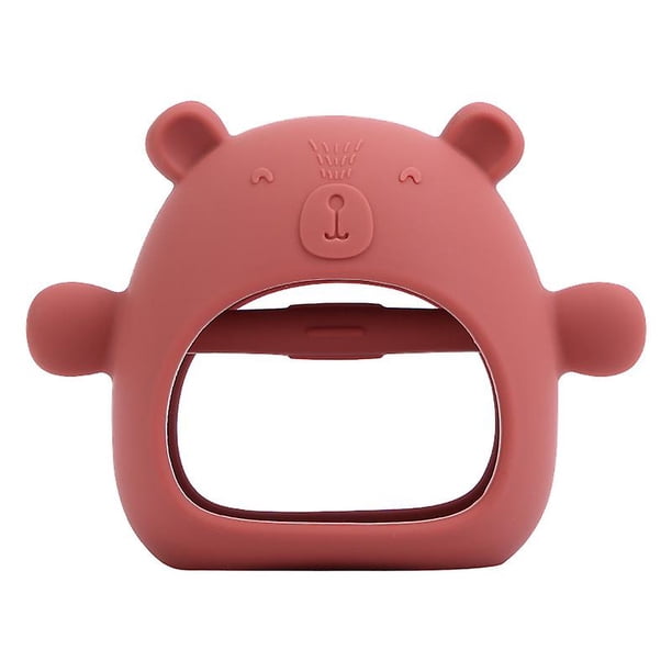 Juguete de silicona para la dentición del bebé para bebés de 0 a 6 meses, juguetes para masticar para bebés para las necesidades de succión, chupete de mano para amamantar a Babi LingWen 8390606060990
