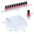 thumbnail image 2 of Organizador de esmaltes de uñas KINGROW, 5 capas de acrílico, 2 of 6