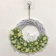 thumbnail image 2 of CSChome Easter Wreath Easter Wreath – Flat Printing Egg Garland Pendant Hanging Rabbit Decoration Home Decor, 2 of 6