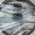 thumbnail image 3 of Shutter Exhaust Fan,20" Aluminum Wall Mounted Shutter Exhaust Fan,2600 CFM 1500 RPM Paint Booth exhaust fan with Exhaust and Intake,High Speed Low Noise for Attic,garage,Greenhouses,Sheds, 3 of 7
