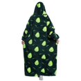 thumbnail image 4 of Blanket Hoodie, Printing Pattern Oversized Hoodie Blanket Sweatshirt  For Halloween, 4 of 6