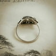 thumbnail image 5 of Silvago Jewel 14K White Gold Over Solitaire Rings - 2 Ct Round Cut Lab Created Diamond Rings - Diamond Engagement Wedding Ring for Women's - Vintage Cluster Cocktail Rings for Women's Birthday Gift, 5 of 8