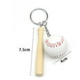 thumbnail image 2 of KALLORY 1Pack Keychains Baseball Shape For, 2 of 8