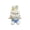 Blue, variant on Rabbit Plush Toy Stuffed Animal Pillow Soft Plush Doll for Sleeping Cuddling Big Face Bunny Figure Gift