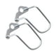 thumbnail image 3 of 2 protectores de desviador trasero para bicicleta. Plata, 3 of 8