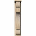 thumbnail image 2 of 5 1/2"W x 14"D x 30"H New Brighton Smooth Corbel w/Backplate, Douglas Fir, 2 of 9