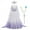 Purple, variant on IBTOM CASTLE Little Girls Princess Dress Halloween Christmas Cosplay Fancy Dress up Long Evening Party Gown 5-6 Years Purple