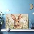 thumbnail image 6 of 12x18 inch Canvas Frameless Painting Prints Lovely Rabbits In The Grass,Indoor Children'S Room,Cafes,Bedroom Wall Art Decor Poster,For Rabbits Enthusiast Gift,Exquisite Rabbit Decor Paintings, 6 of 6