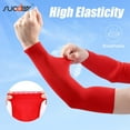 thumbnail image 7 of Kids Soccer Socks with Shin Guards Arm Sleeves for Youth Teens Soccer Protection Defender Gear for 4-16 Years Old Girls Boys, 7 of 7