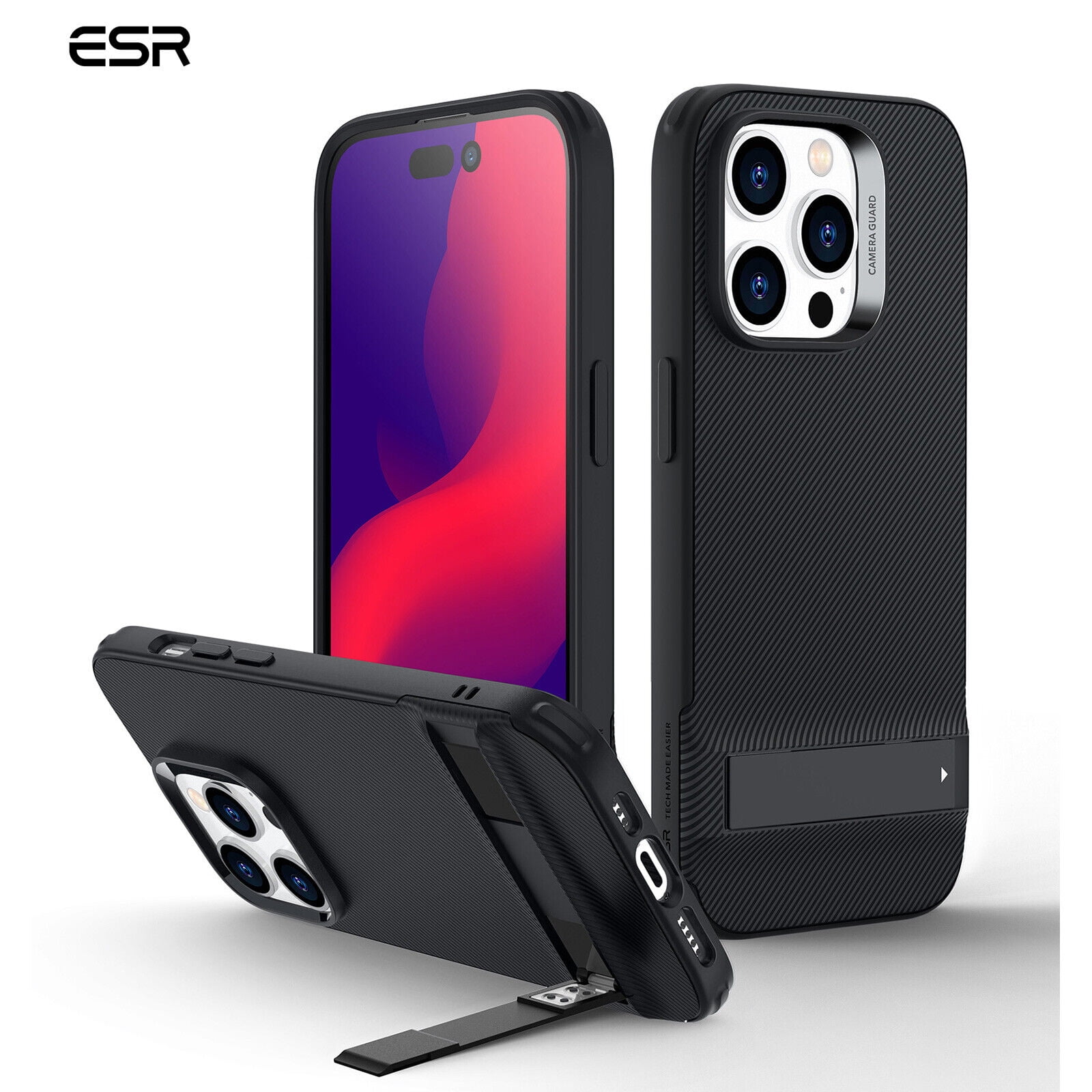 ESR Metal Kickstand Case for Apple iPhone 14 Pro Case (6.1 inch) 2022