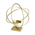 thumbnail image 4 of Candelabro de Metal perfecl Soporte para decoración de Centros de mesa Dorado 15,5 cm x 17 cm x 6 cm, 4 of 8
