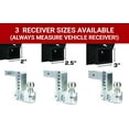 thumbnail image 6 of Weigh Safe Adjustable Trailer Hitch Ball Mount - 8" Drop Hitch for 2" Receiver w/ 2 pc Keyed Alike Lock Set,Aluminum Trailer Tow Hitch w/Built in Weight Scale for Anti Sway, 12,500 lbs GTW, 6 of 9