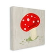 thumbnail image 4 of Stupell Industries Red Spotted Mushroom Botanical & Floral Painting Gallery Wrapped Canvas Print Wall Art, 24 x 24, 4 of 8
