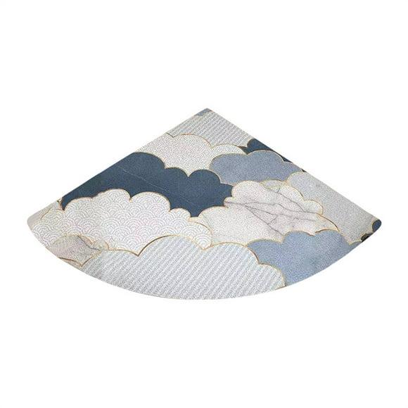DBSFVPUS Bathroom Products for Women Corner Shower Mat Non Slip Bath Mat Pvc Loofah Shower Floor Mats for Showers Bathmat with Drain Holes Anti Slip Shower Mat for Bathroom Floor Tub Elderly