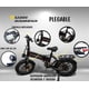 thumbnail image 3 of Bicicleta Eléctrica Plegable Garow 48v 13ah 500w Mx20 Plegable Velocidades Shimano, 3 of 5